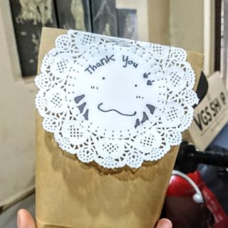 [Mừng 8/3] Bộ combo túi đựng quà và tấm thiệp giấy ren Mừng 8/3