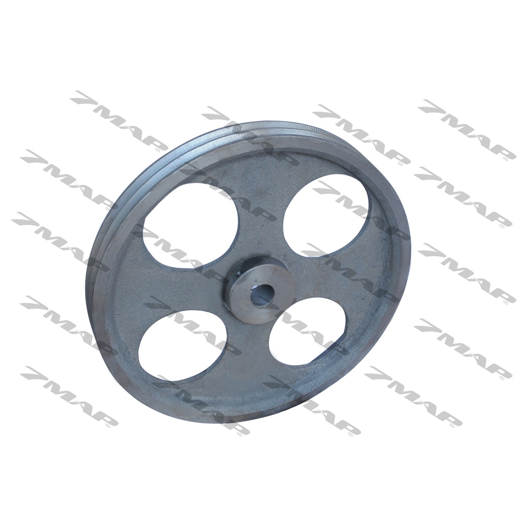 Ròng Rọc Dẫn Động Puly Buly Pulley Gang 400 x 2 Rãnh B Hàng Đĩa Dày ...