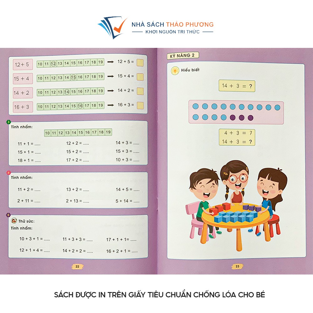 Ảnh Sách - Rèn kỹ năng tính nhanh tính nhẩm bí quyết học giỏi toán cho bé 4