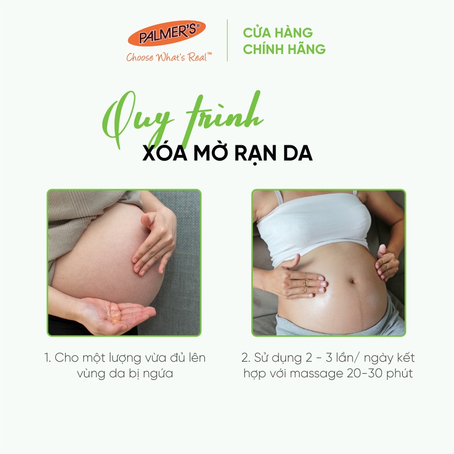 Lưu ý khi dùng dầu Palmer's