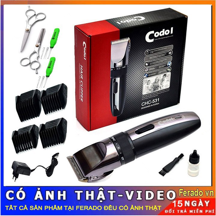 [SIÊU RẺ] Tông Đơ Cắt Tóc Codol 531 chuyên cát tóc gia đình và cho trẻ ...