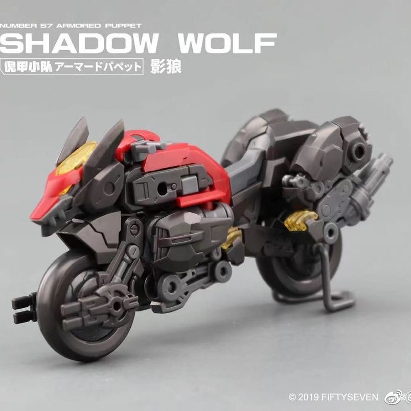 [btf] Mô Hình Lắp Ráp Xe Hơi fiftyseven no.57 shadow wolf fire Tỉ Lệ 1 / 24