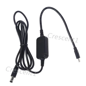 Dây Cáp Tăng Áp Usb Pd Đầu Cắm Type C Sang 12v 20v 5.5x2.1mm
