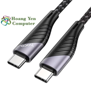Cáp Sạc Nhanh 60W Hoco U95 TYPE C to TYPE C Dài 1.2M - BH 6 Tháng 1 đổi 1 (MÀU SẮC NGẪU NHIÊN) - Hoàng Yến Computer