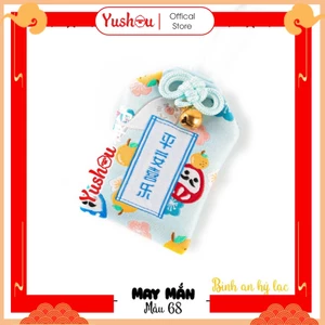 Túi Phước Yushou May Mắn - Mẫu 68 - Bình An Hỷ Lạc, Có sẵn, Quà tặng ý nghĩa.