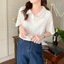 Áo polo SUXI tay ngắn dáng rộng thời trang mùa hè dễ phối đồ cho nữ