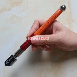 Dao cắt kính KAPUSI Nhật Bản, cán hợp kim cao cấp, dài 180mm, Cắt kính dày 2 - 19MM