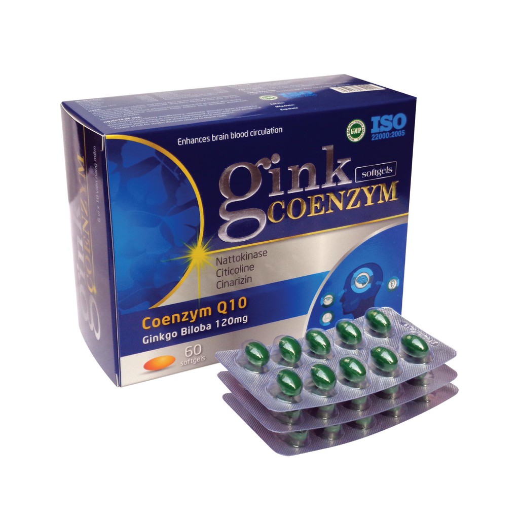 Bổ não Ginkcoenzym 60 viên