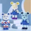 Mô hình gấu Bearbrick tặng kèm búa và đèn