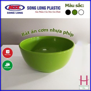 Song Long Plastic Bát ăn cơm nhựa phíp – an toàn khi sử dụng { H }