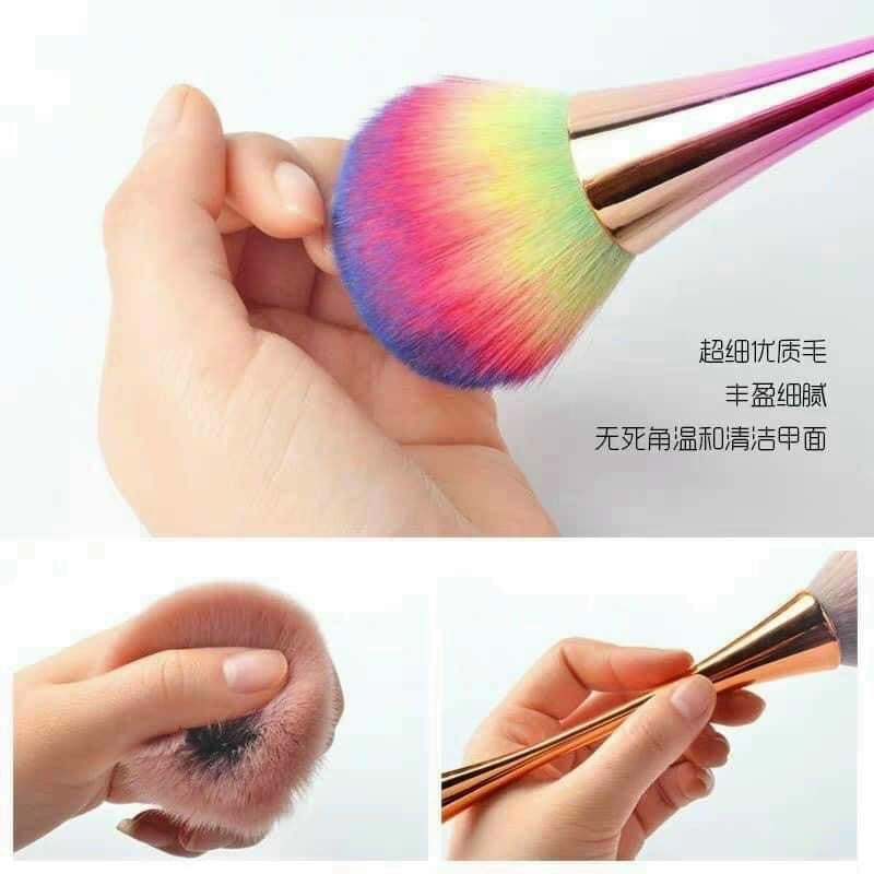 Chổi Phủi Bụi Nail Cán Dài và Cán Ngắn