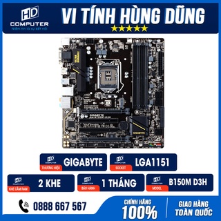 Main Máy Tính B150, Giga B150M-D2V, Msi B150M Gaming 3, Giga B150M-D3H,  Colorful B150M-D, Main Socket 1151 V1 | Shopee Việt Nam
