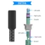 Btsg 3 5mm Mini Stereo Nữ Jack Ổ Cắm Cắm Bảng Điều Khiển Âm Thanh Nổi Gắn Jack Kết Nối
