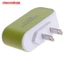 Củ cắm sạc 3 cổng Usb 3.1A nhiều màu sạc tiện dụng nhiều thiết bị, đầu vào: 100-240V 50-60Hz 1.0A l Củ sạc 3 đầu cắm