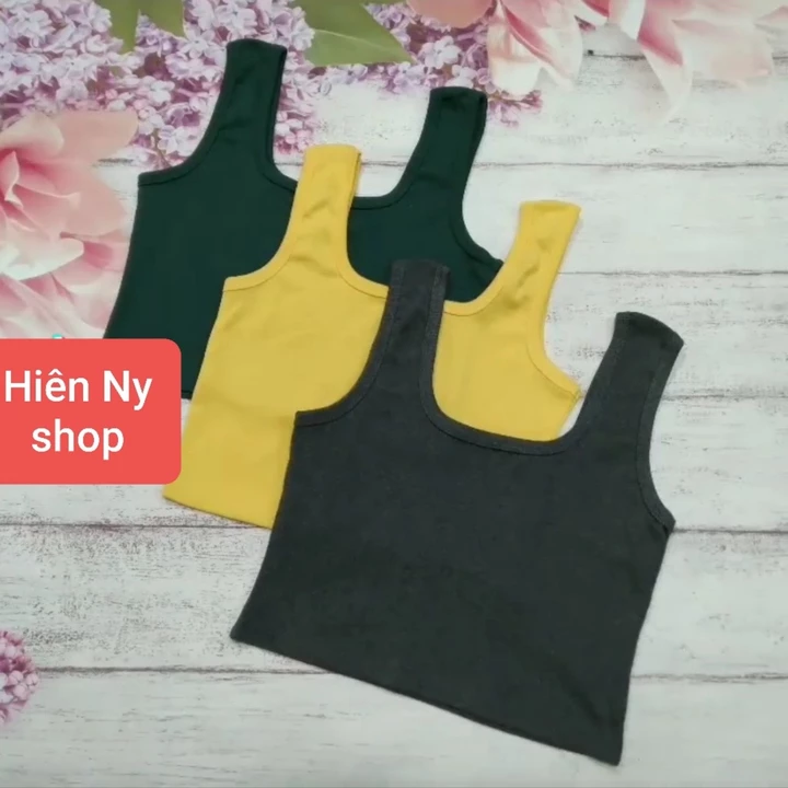 Áo thun sác nách crop top nữ _ áo ba lỗ croptop nữ