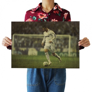 Poster hình cầu thủ bóng đá Ronaldo Messi Neymar dùng trang trí