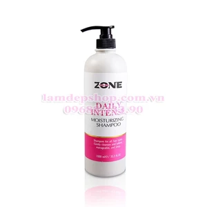 Combo Gội Xả - Zone - Daily Intense Moisturizing, Repair & Protect - Dưỡng ẩm, phục hồi và bảo vệ tóc (1000ml)