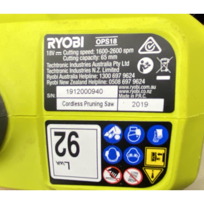 Ryobi ops18 hotsell