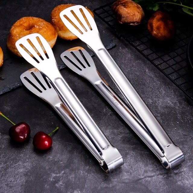 Kẹp gắp thức ăn cao cấp Inox - SUS 304