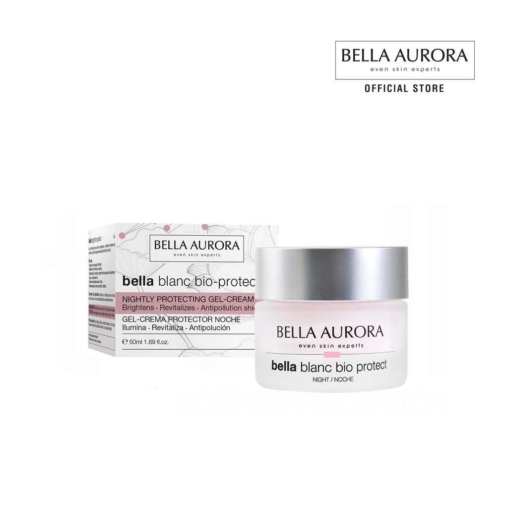 Kem Dưỡng Chống Lão Hóa Và Sáng Da Ban Đêm -  Bella Aurora Bella Blanc Bio-protect Nightly Protecting Gel-cream (5