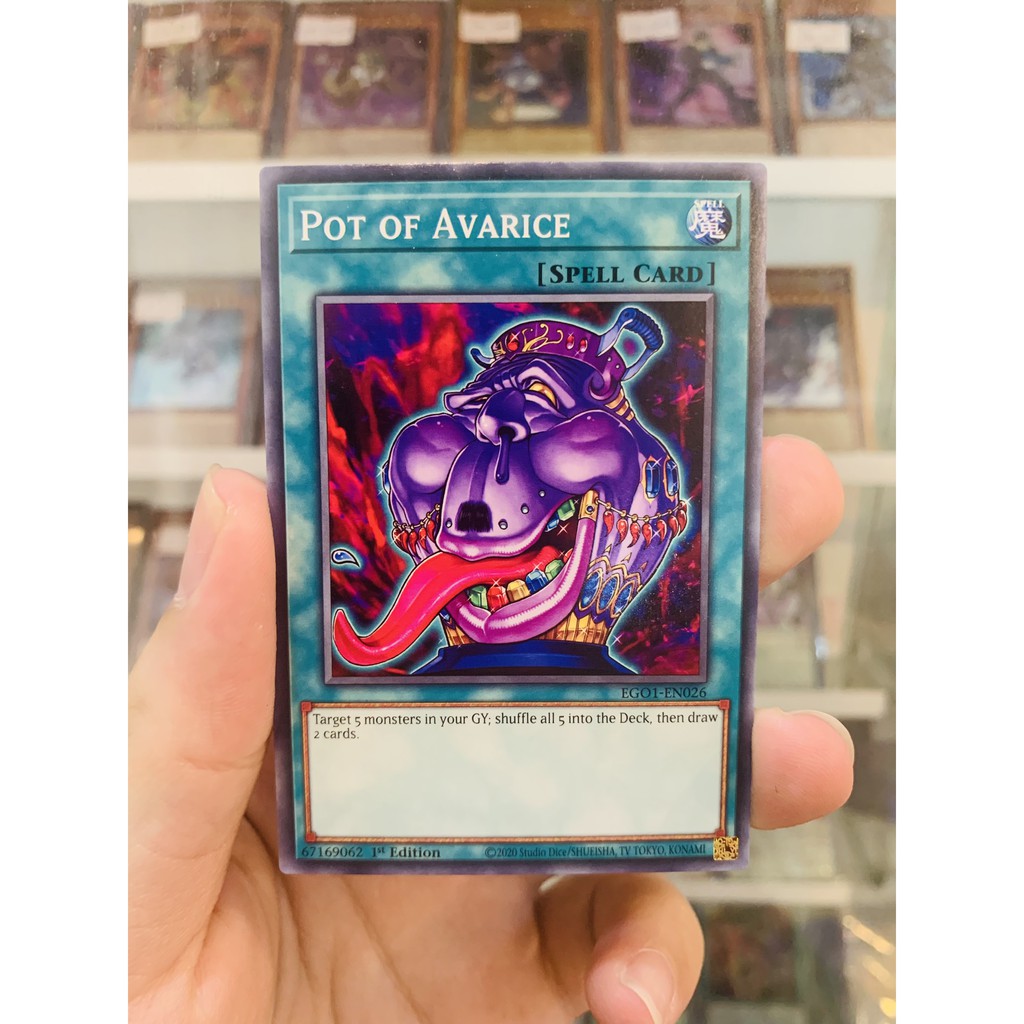 Pot d'Avarice (CP01-FR011) - Carte Yu-Gi-Oh! Paquet du Champion 1 - Ca