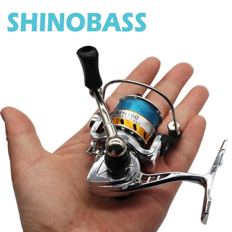 Cuộn quay Mini / Mesin Udang / Mesin Pancing / Máy câu 500 800 Cuộn quay nhỏ Bass Tôm Dụ Giải Quyết