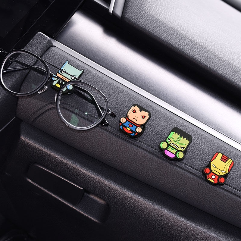 Móc Treo Đồ Hình Iron Man Marvel Phía Trước Phía Sau Ghế Ngồi Phía Sau Xe Hơi