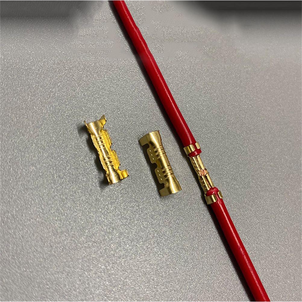 Đầu nối VVDZA Thiết bị đầu cuối lạnh màu vàng 50 / 100 / 200 chiếc 453 hình chữ U