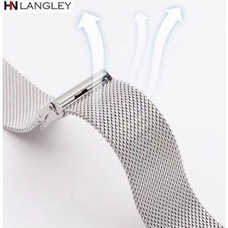 Dây Đồng Hồ Bằng Thép Không Gỉ 12-24mm 0.6 14/16/18/20/22/24mm