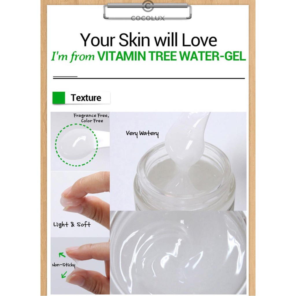 Kem Dưỡng Da I'm From Vitamin Tree Water Gel 75g