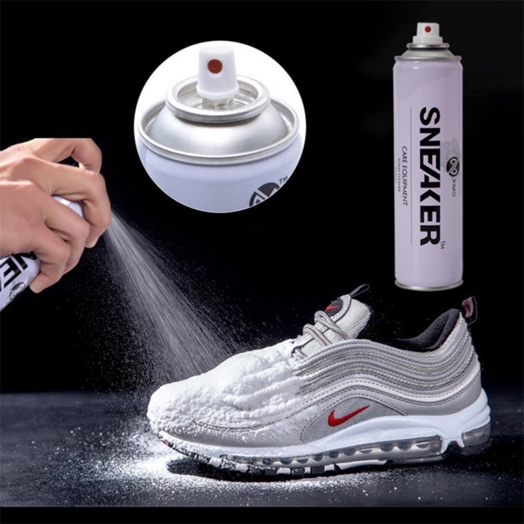 Mô tả Chai Xịt Tạo Bọt Vệ Sinh Giày XIMO Cao Cấp 300ml - 6