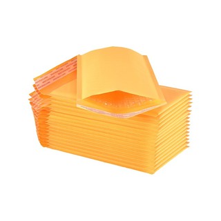 10 Túi Giấy Lót Bóng Khí (Kraft) 13x9+4cm - Phong Bì Đóng Gói Hàng Hóa Chống Sốc