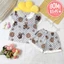 Đồ Bộ Bé Gái Pijama lụa Mango mềm mịn cho bé gái_BM10