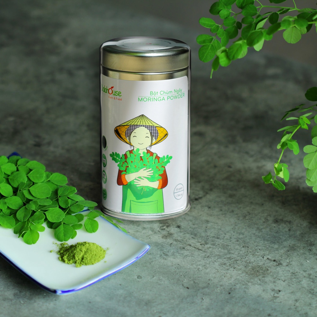 Ảnh Bột chùm ngây hữu cơ nguyên chất Dalahouse 60g công nghệ sấy lạnh đạt chuẩn Châu Âu 2