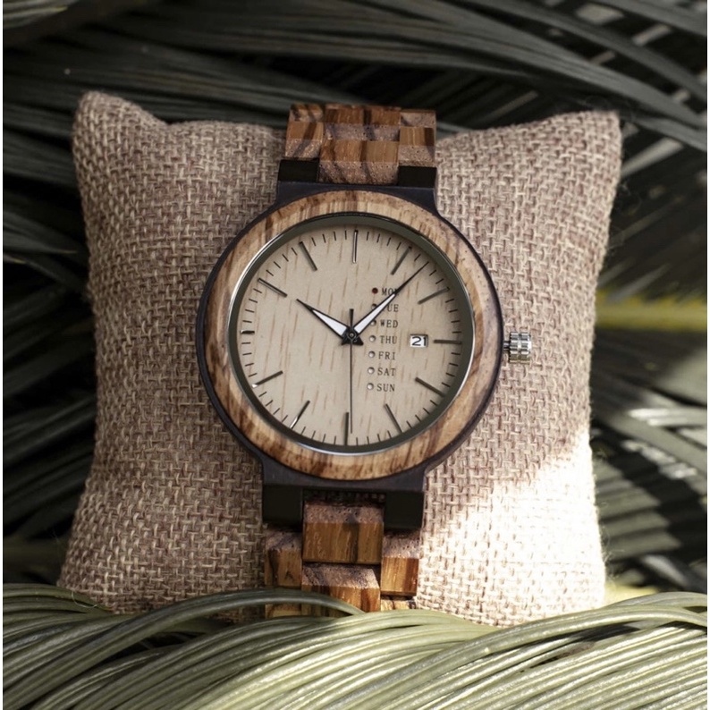 Đồng hồ đeo tay nam vỏ gỗ WoodWatch GO26