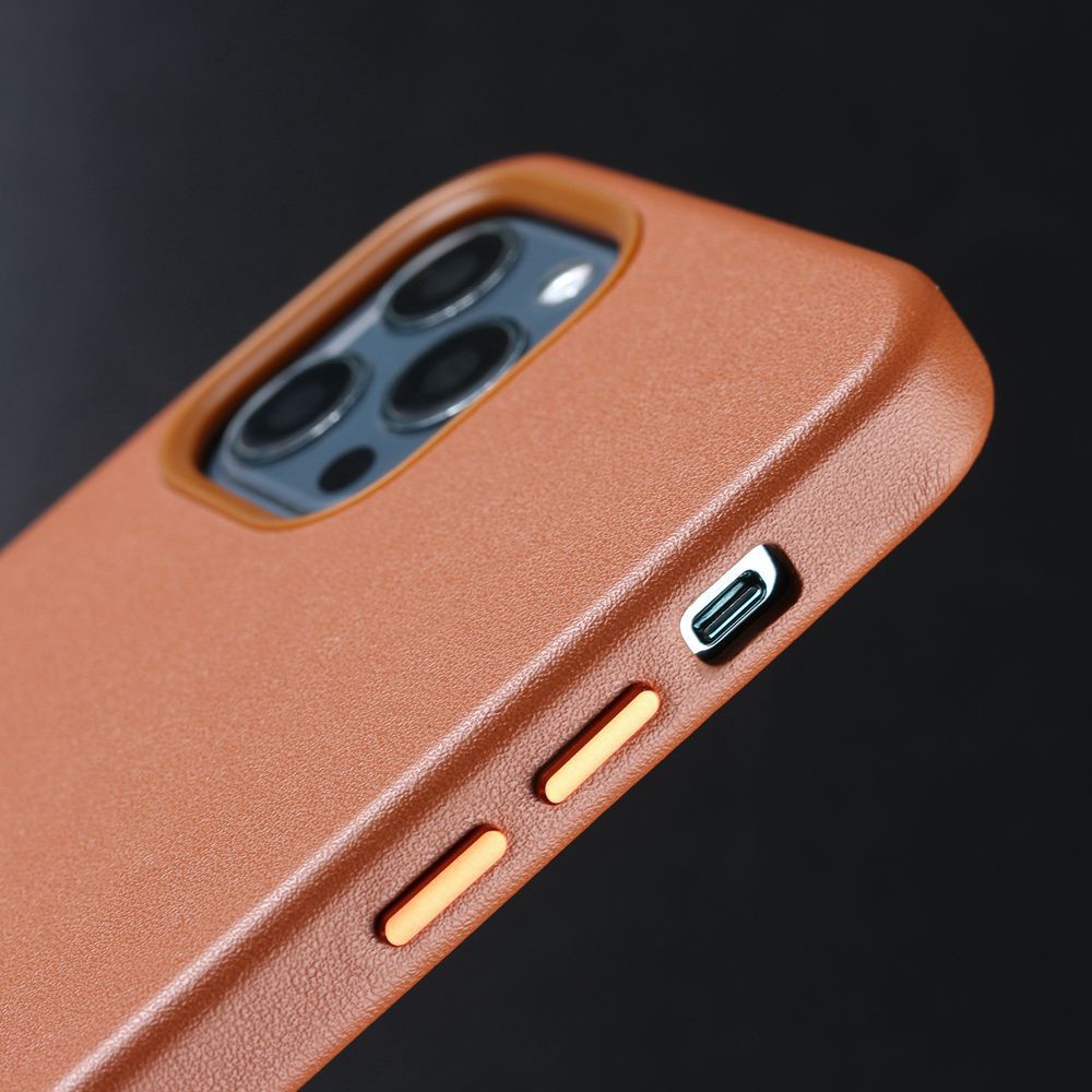 Ốp Da Tương Thích Cho iPhone 17 14 Plus 16 15 13 12 Pro Max Mini Có Từ Tính Sạc Không Dây Vỏ Điện Thoại Tương Thích Cho iPhone 13 Pro Max Cover