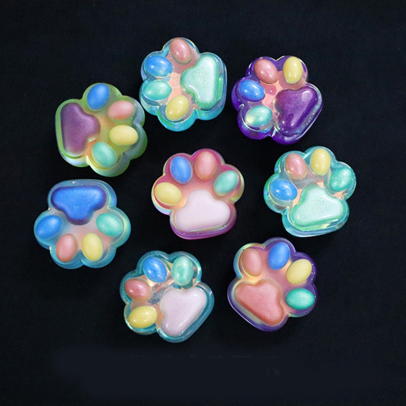 Cats Claw Keychain Epoxy Resin Mold Hanging Pendants Silicone Mould DIY