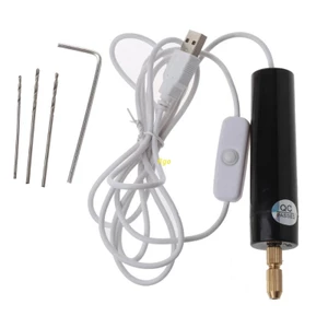 Bộ Máy Khoan Điện Cầm Tay 5V Làm Trang Sức Resin Epoxy