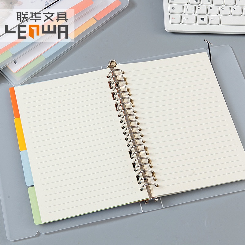 Sổ còng binder B5 120 trang giấy kẻ ngang thẩm mỹ và chất lượng cao