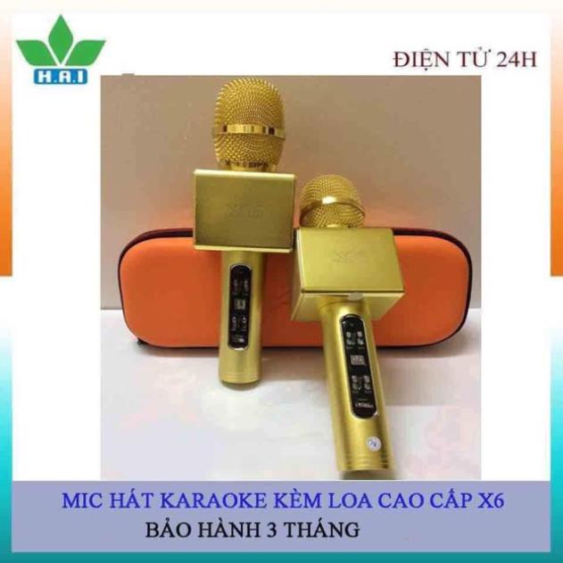 Mích hát karaoke X6 ( bảo hành 3 tháng) Shopee Việt Nam