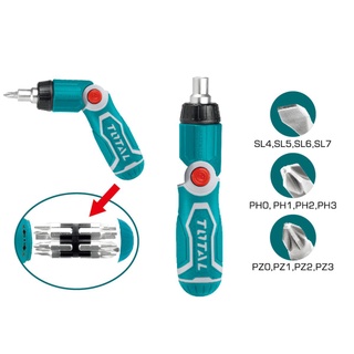 ĐỒ NGHỀ TOTAL Bộ tua vít đa năng TACSD30136 <HÀNG CHÍNH HÃNG>