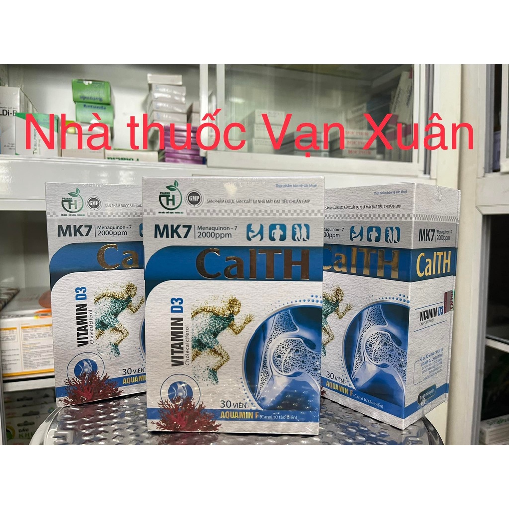 Viên uống bổ sung Canxi và vitamin D3 Calth ( hộp 30 viên) | Shopee ...