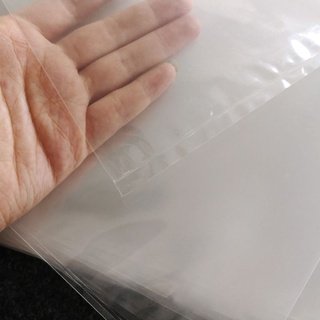 Set 50 túi bọc bảo vệ đĩa nhạc than 12 tự dính tiện dụng