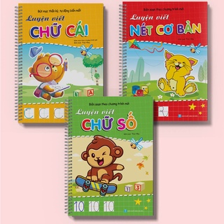 Sách - Bộ 3 cuốn Luyện viết thần kỳ, mực tự biến mất tặng bút