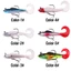 1 Mồi Câu Cá Giả Hình Cá 3D Mềm Mại 9cm / 9.5g