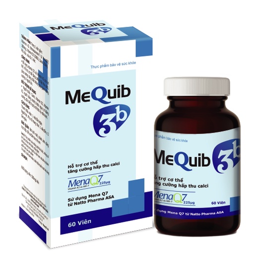 Mequib OST - Bổ sung Canxi, Vitamin K2 , Vitamin D