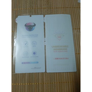 DÁN PPF MẶT TRƯỚC + MẶT SAU trong suốt cho SAMSUNG NOTE 10/ NOTE 10 PLUS / NOTE 20 / NOTE 20 ULTRA