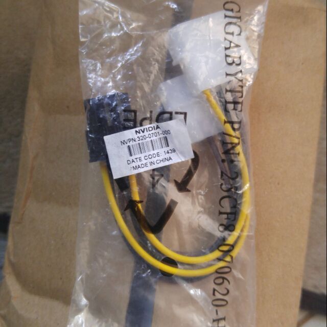 dây nguồn phụ 6pin cho vga | Shopee Việt Nam
