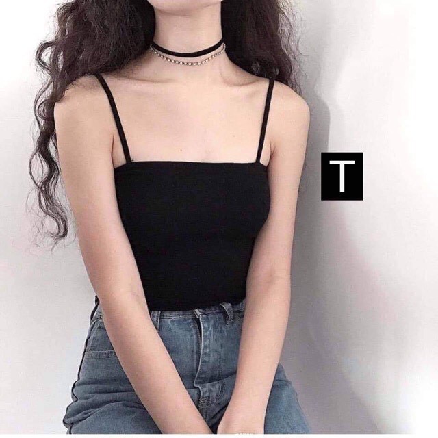 Ảnh Áo 2 dây nữ dáng ôm áo 2 dây dáng ôm chất liệu cotton nhẹ mát thấm hút mồ hôi tôn dáng nhẹ nhàng sexy silive_official 2