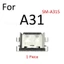 Type-C Micro USB Jack Kết Nối Ổ Cắm Cho Samsung Galaxy A01 Core A015F A015U A11 A31 A51 A71 Sạc Dock Cắm Cổng Thay Thế Các Bộ Phận